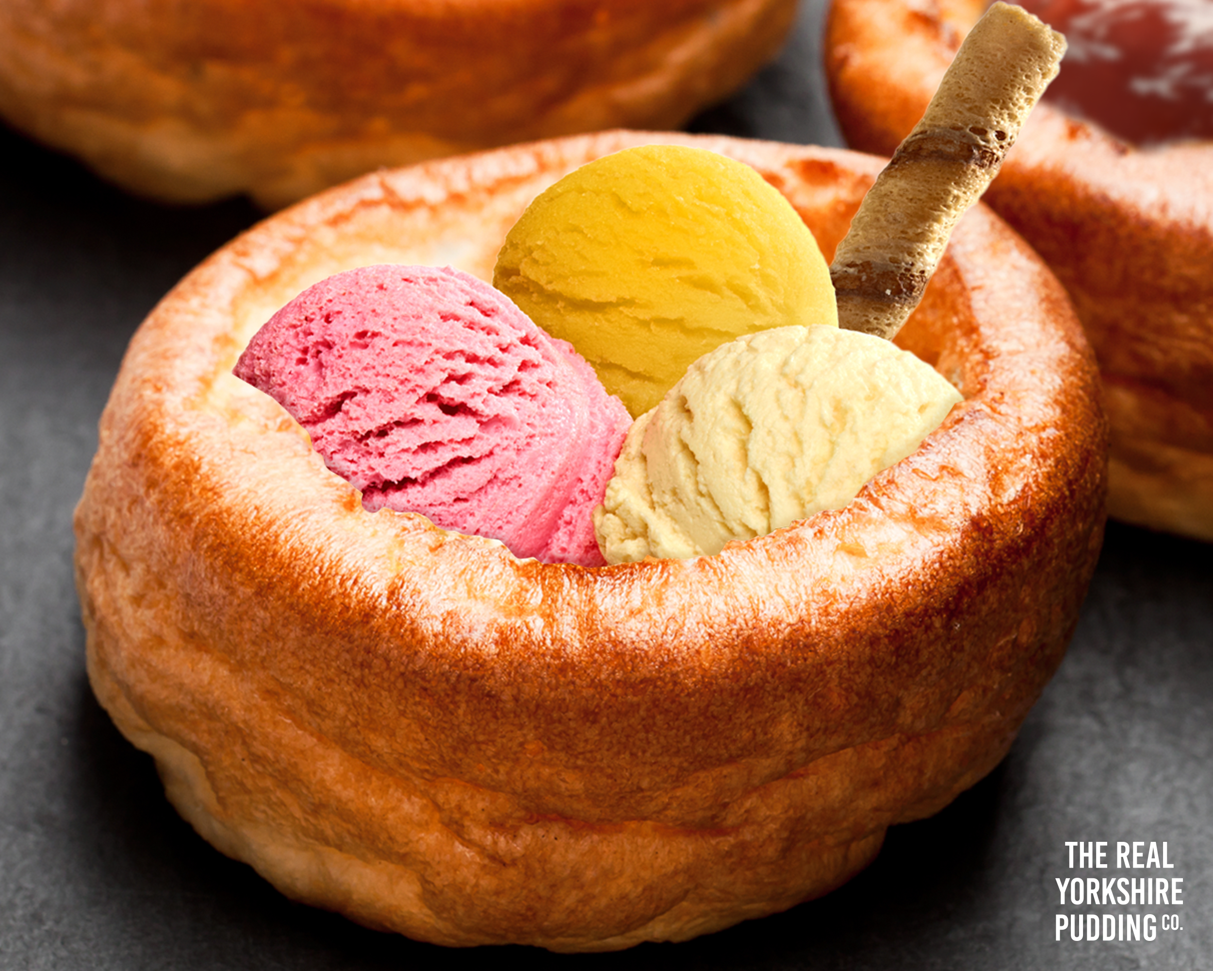 Yorkshire Pudding ice cream 