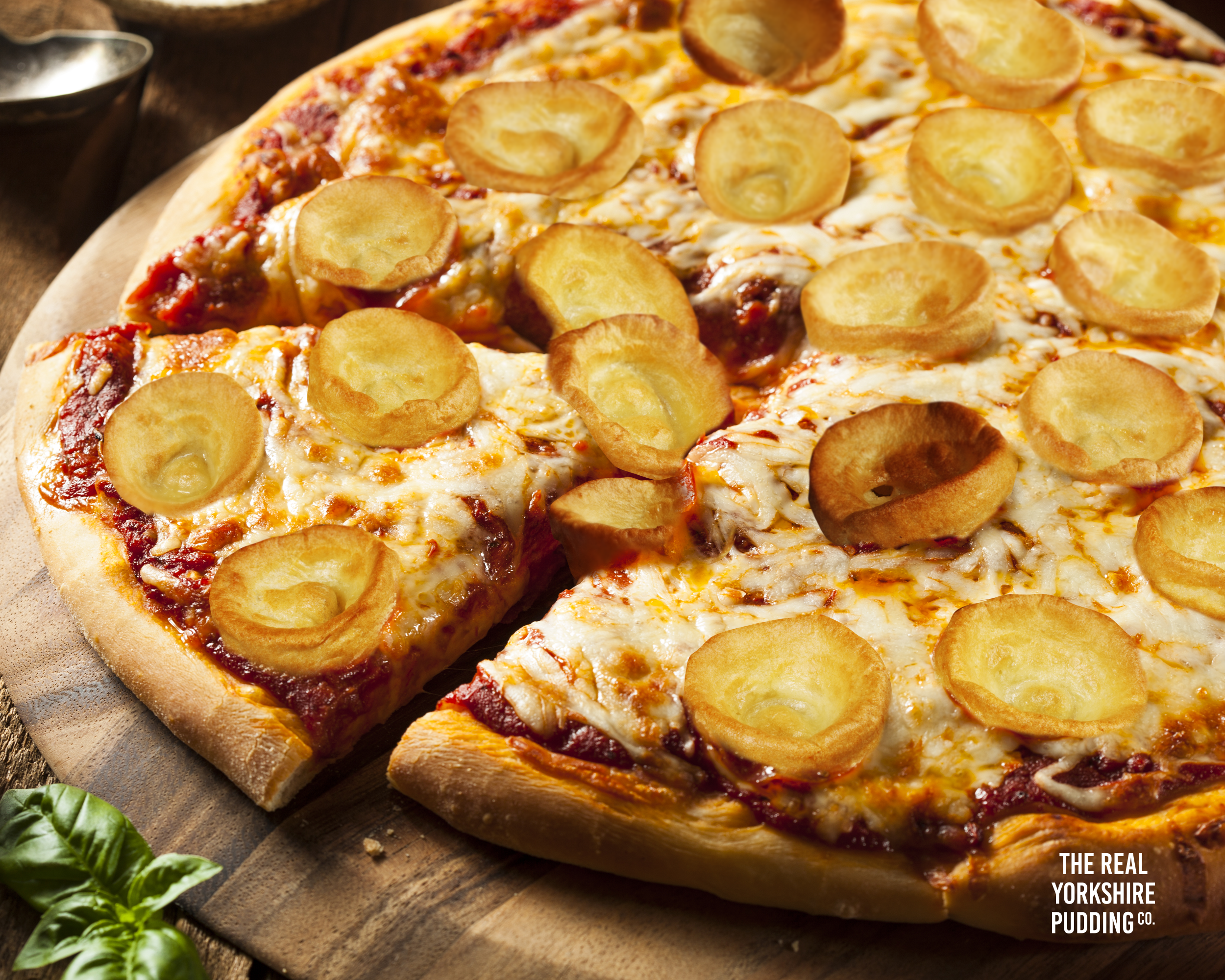 Yorkshire Pudding pizza 